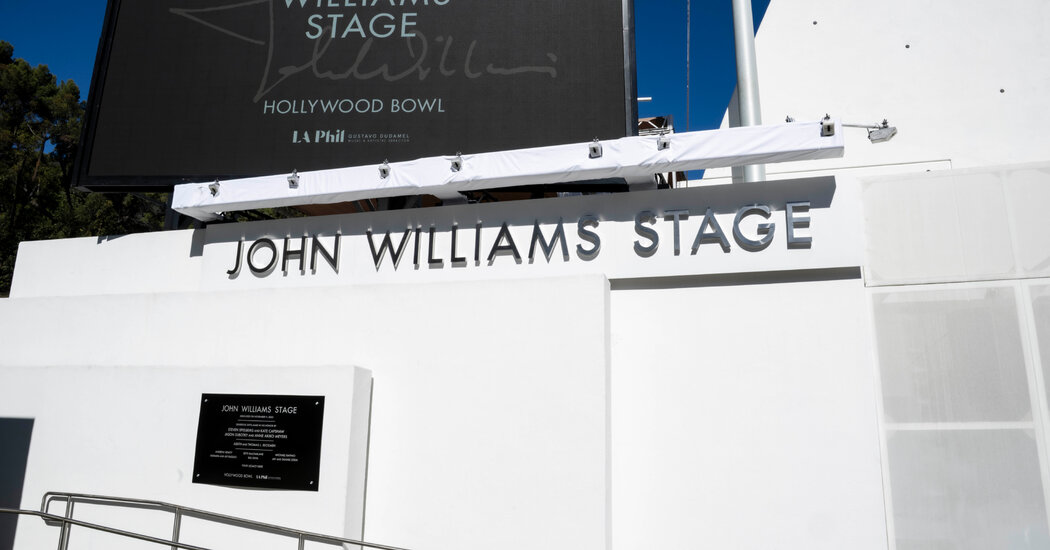 Hollywood Bowl Names Its Stage for John Williams