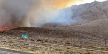 Fast-Growing Fire in Mono County, California, Forces Evacuations