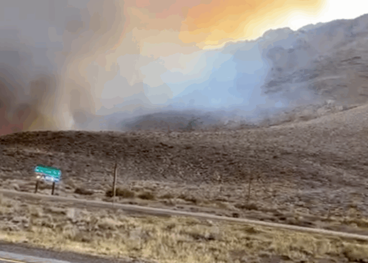 Fast-Growing Fire in Mono County, California, Forces Evacuations