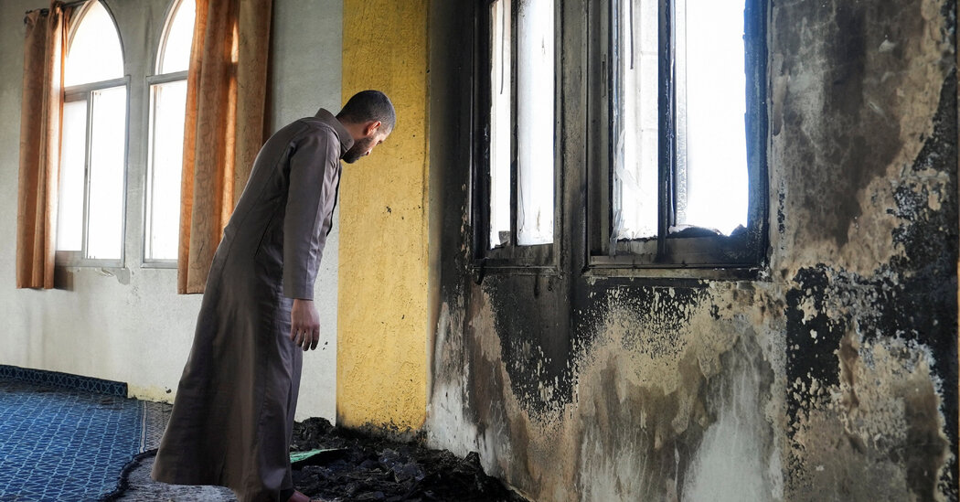 West Bank Mosque Burned as Israeli Settler Violence Surges
