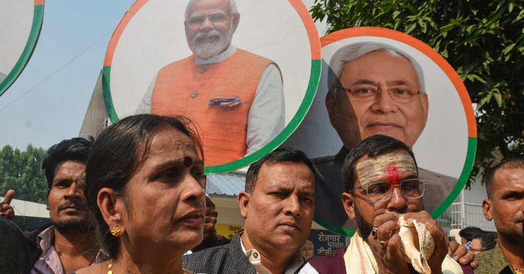 Modi’s Coalition Leads Indian State Election Scrutinized Over Voter Rolls