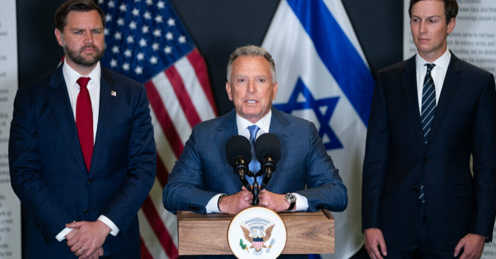 U.S. Envoy Said to Be Planning to Meet With Senior Hamas Official