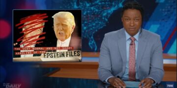 Late Night Sifts Through 20,000 Emails of ‘Trump/Epstein Lore’