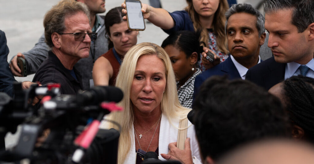 Trump Says He No Longer Supports Marjorie Taylor Greene