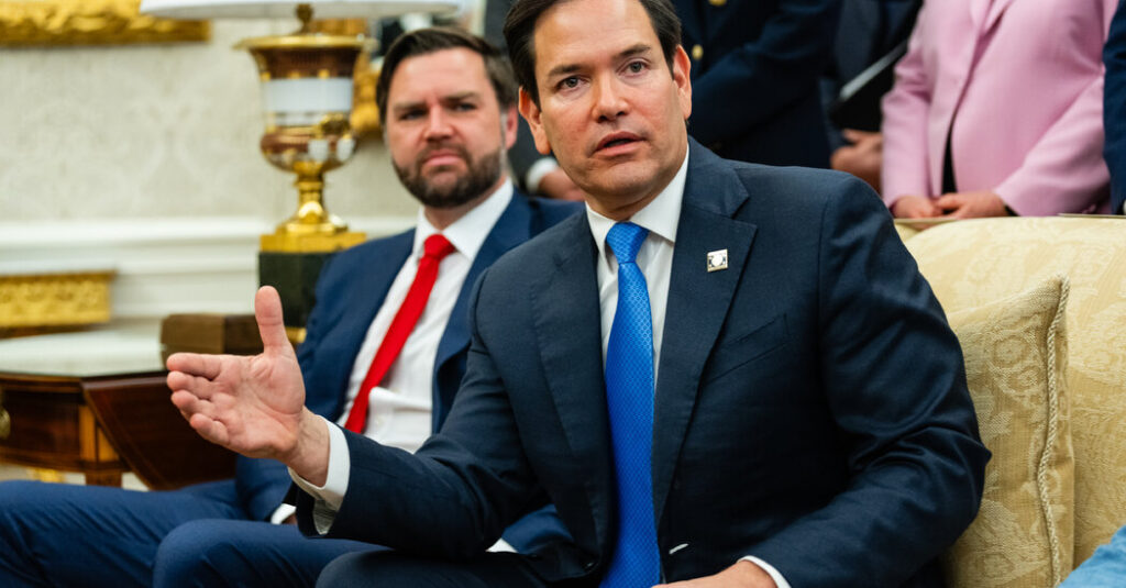 As Trump Targets Antifa in U.S., Rubio Labels European Groups as Terrorists