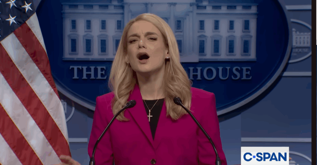 On ‘S.N.L.,’ the White House Says Trump’s Only Crime Was ‘Loving Too Much’