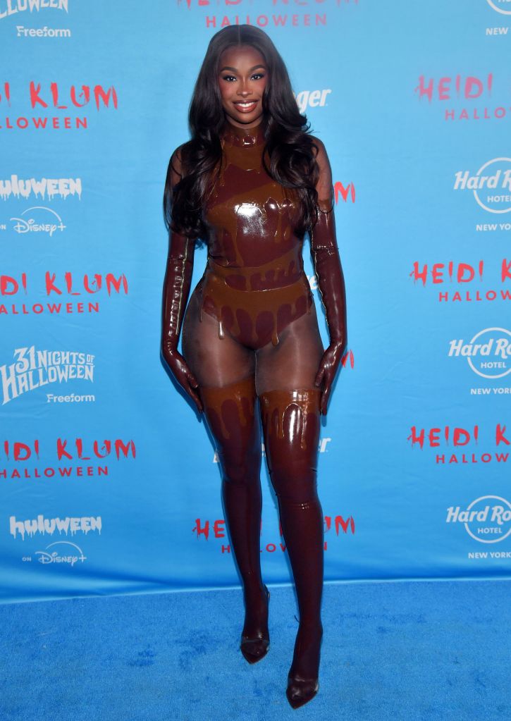 Coco Jones attends Heidi Klum's 24th Annual Halloween Party
