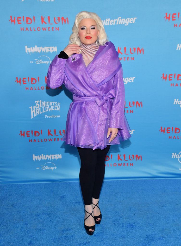 Megan Hilty attends Heidi Klum's 24th Annual Halloween Party