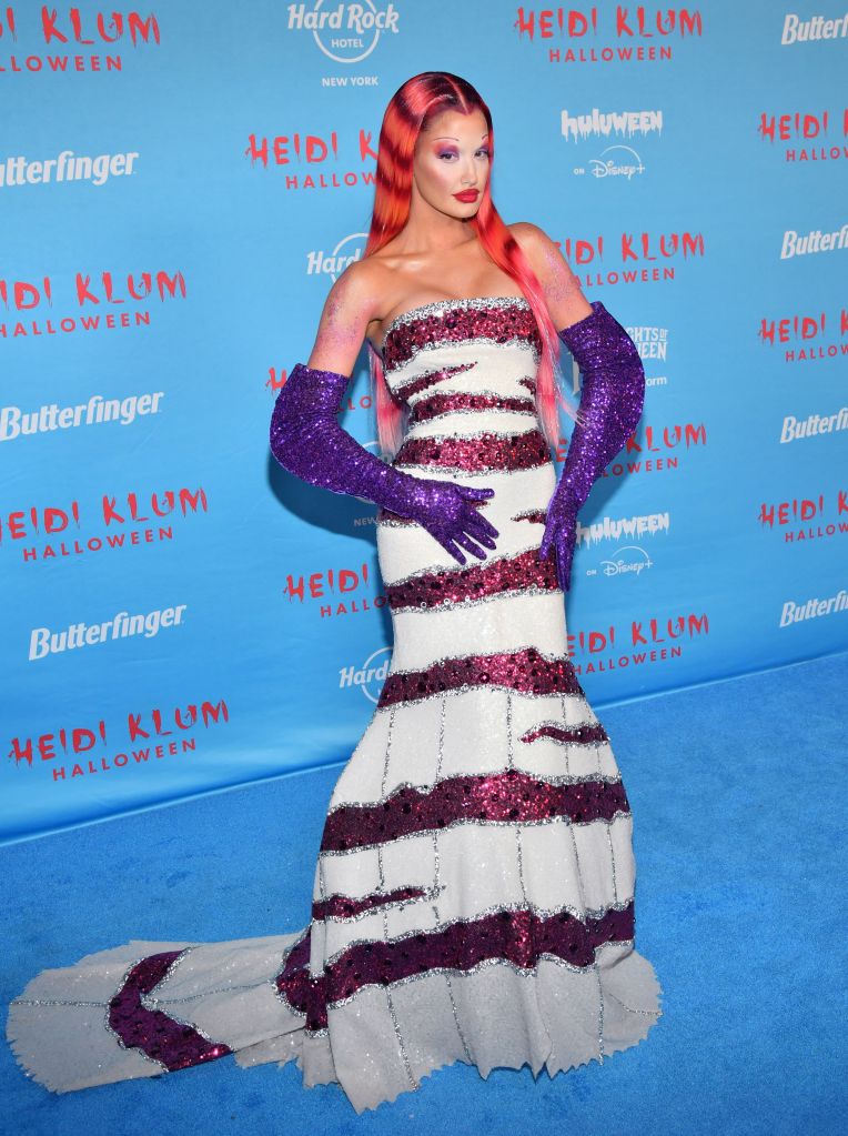 Haley Kalil attends Heidi Klum's 24th Annual Halloween Party