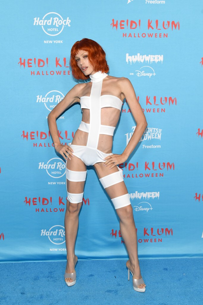 Valentina Sampaio attends Heidi Klum's 24th Annual Halloween Party