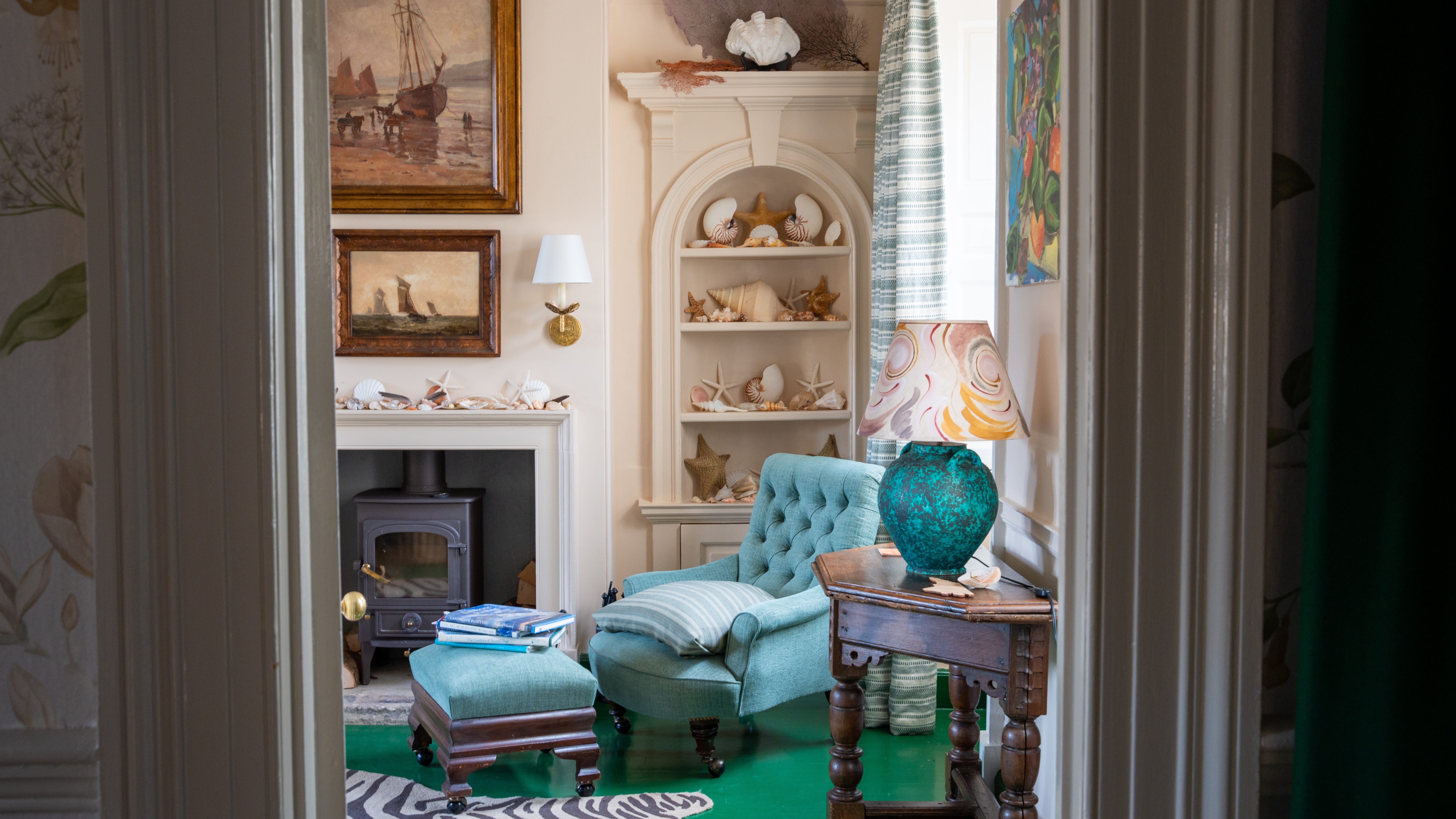 Interior of Frances Schultz house