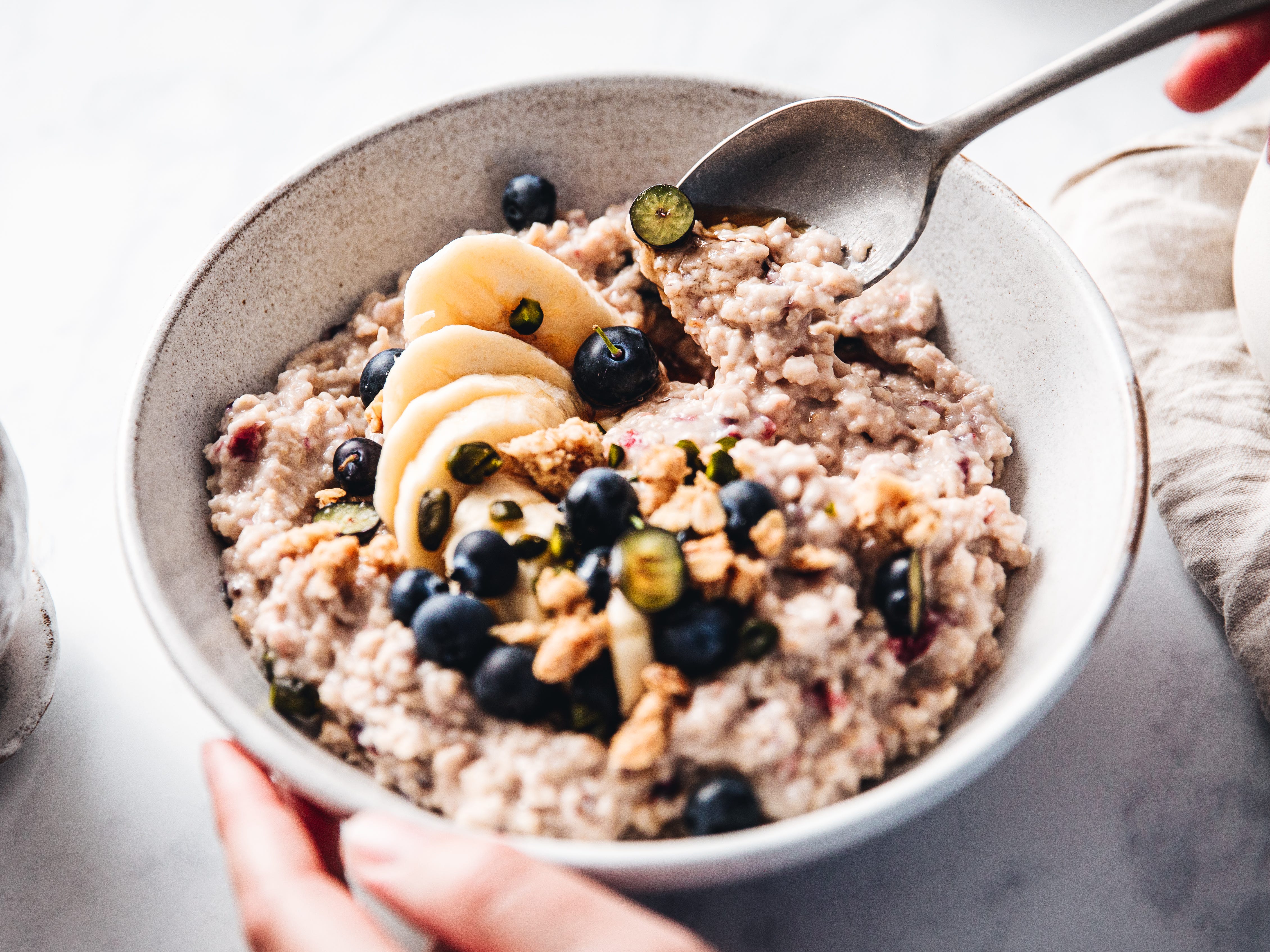 Oatmeal with fruit