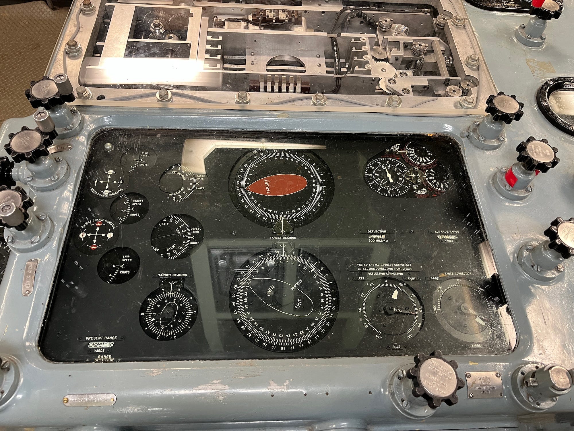 The Mark 8 Rangekeeper used to aim the USS New Jersey's 16-inch guns.