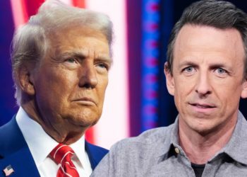 President Trump Slams ‘Late Night’s Seth Meyers: “100% Anti-Trump, Which Is Probably Illegal”
