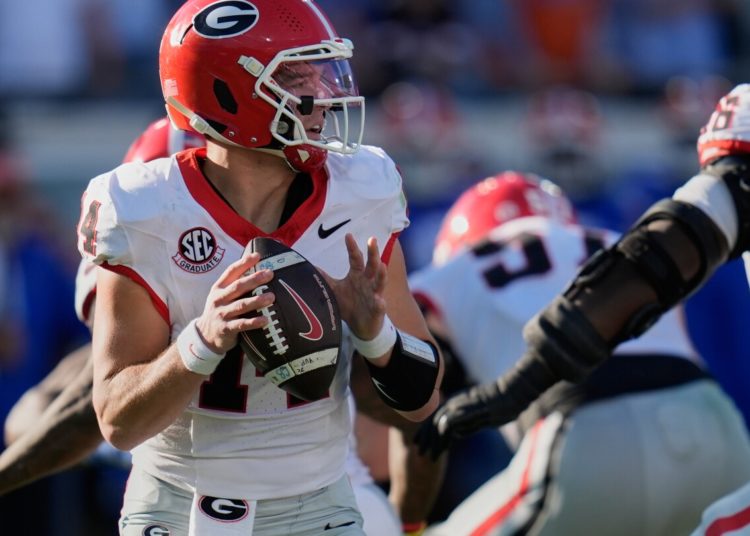 No. 5 Georgia rallies and escapes ‘Cocktail Party’ with a 24-20 victory against Florida