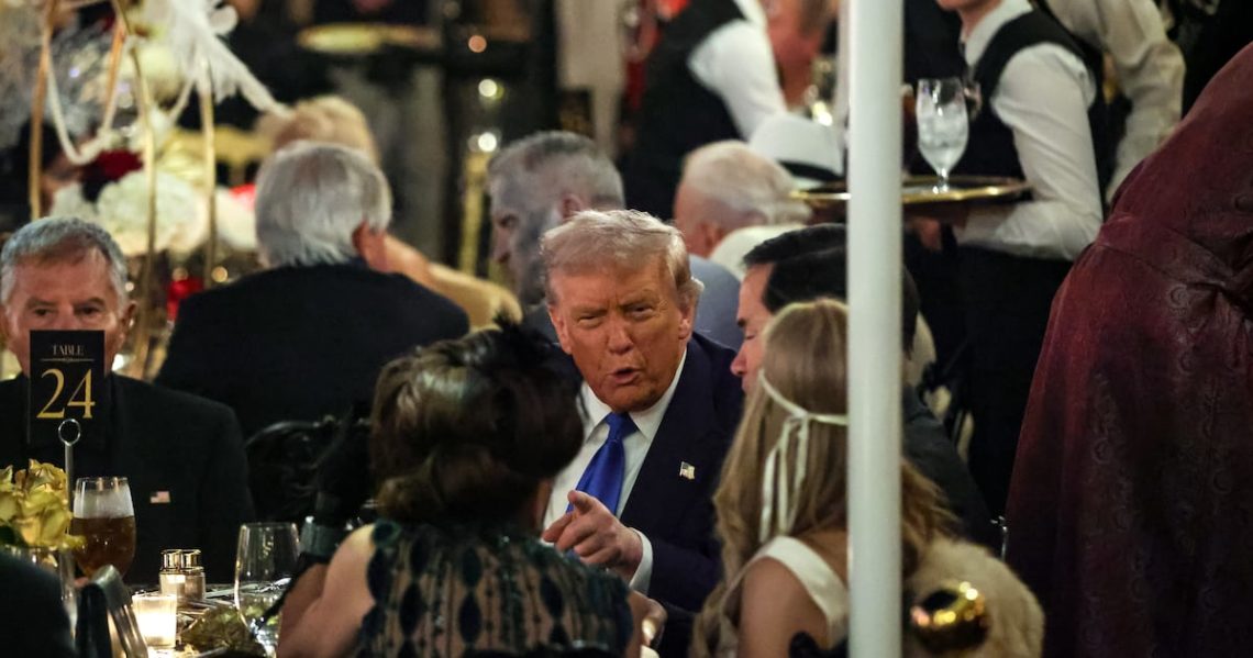 Mar-a-Lago Guests Spill Tacky Details of Trump’s Gatsby Bash