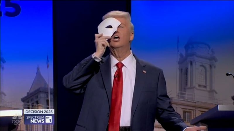 James Austin Johnson as Donald Trump on Saturday Night Live