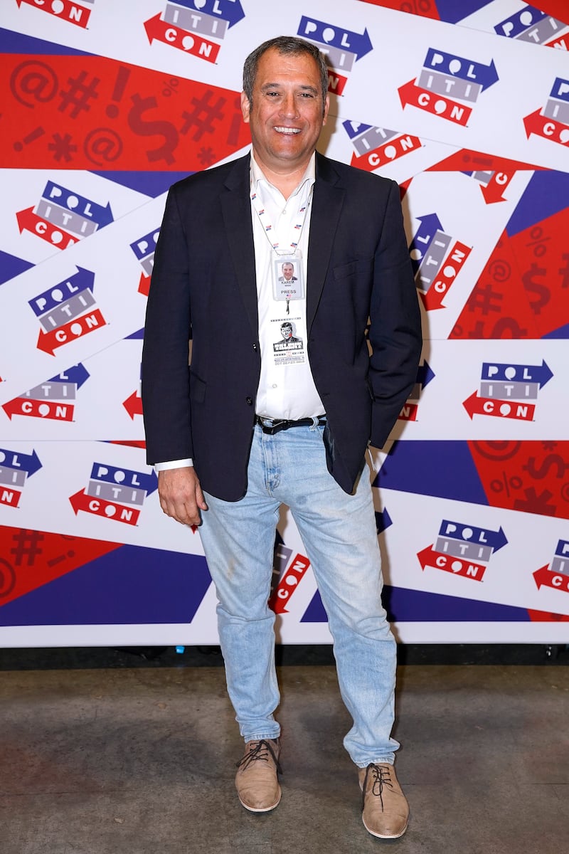 NASHVILLE, TENNESSEE - OCTOBER 27: Brian Karem attends day 2 of Politicon 2019 at Music City Center on October 27, 2019 in Nashville, Tennessee. (Photo by Ed Rode/Getty Images for Politicon)
