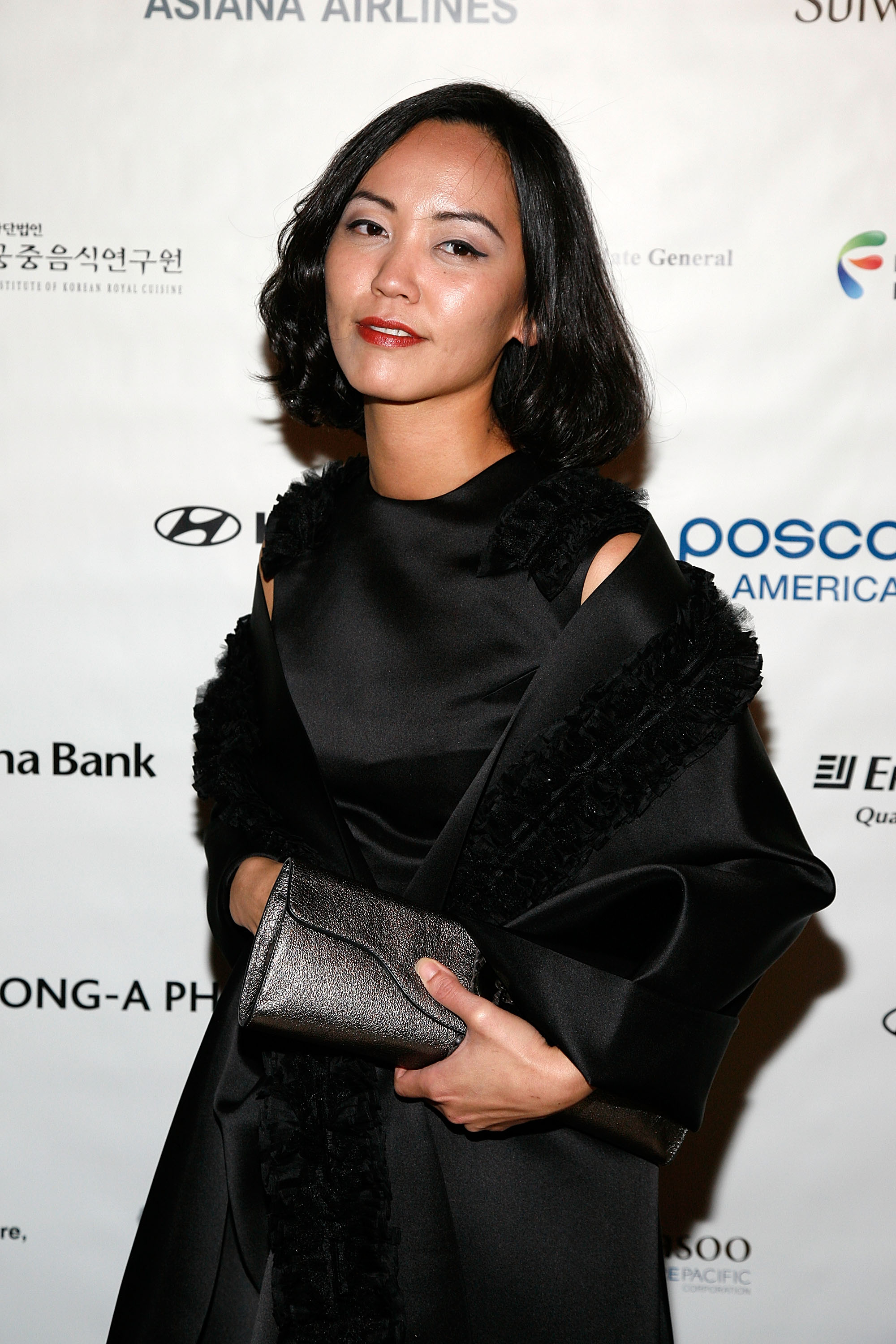 Rina Oh attends King Of Joseon In New York - A Night of Celebrity, Korean Couture and Cuisine at the Great Hall at the Metropolitan Museum of Art on Oct. 3, 2011, in New York City.