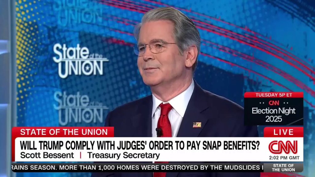 Treasury Secretary Scott Bessent on CNN's