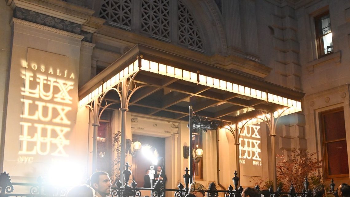 Inside Rosalía’s Secret ‘Lux’ Listening Session