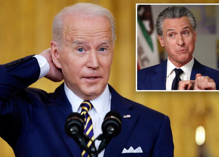 Newsom claims he ‘never had’ concerns about Biden’s capacity — except for one glaring incident