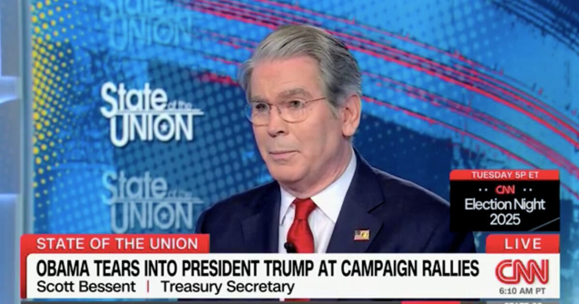 Bessent Has Wild Defense for MAGA’s Gatsby Partying