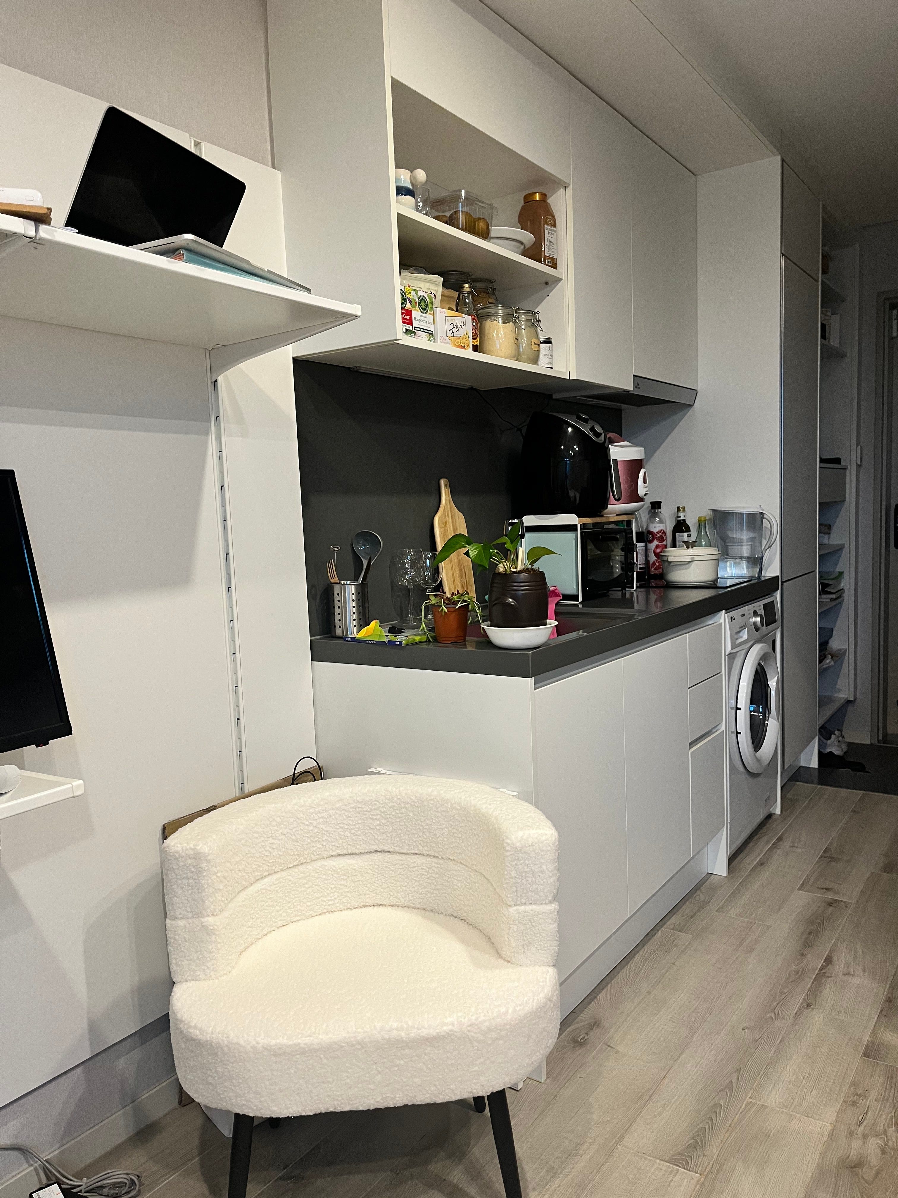 Another corner of her studio.