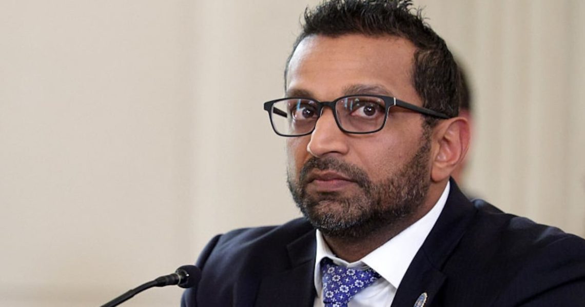 Keystone Kash Patel Busted Using His $60M FBI Jet Like a Taxi Again