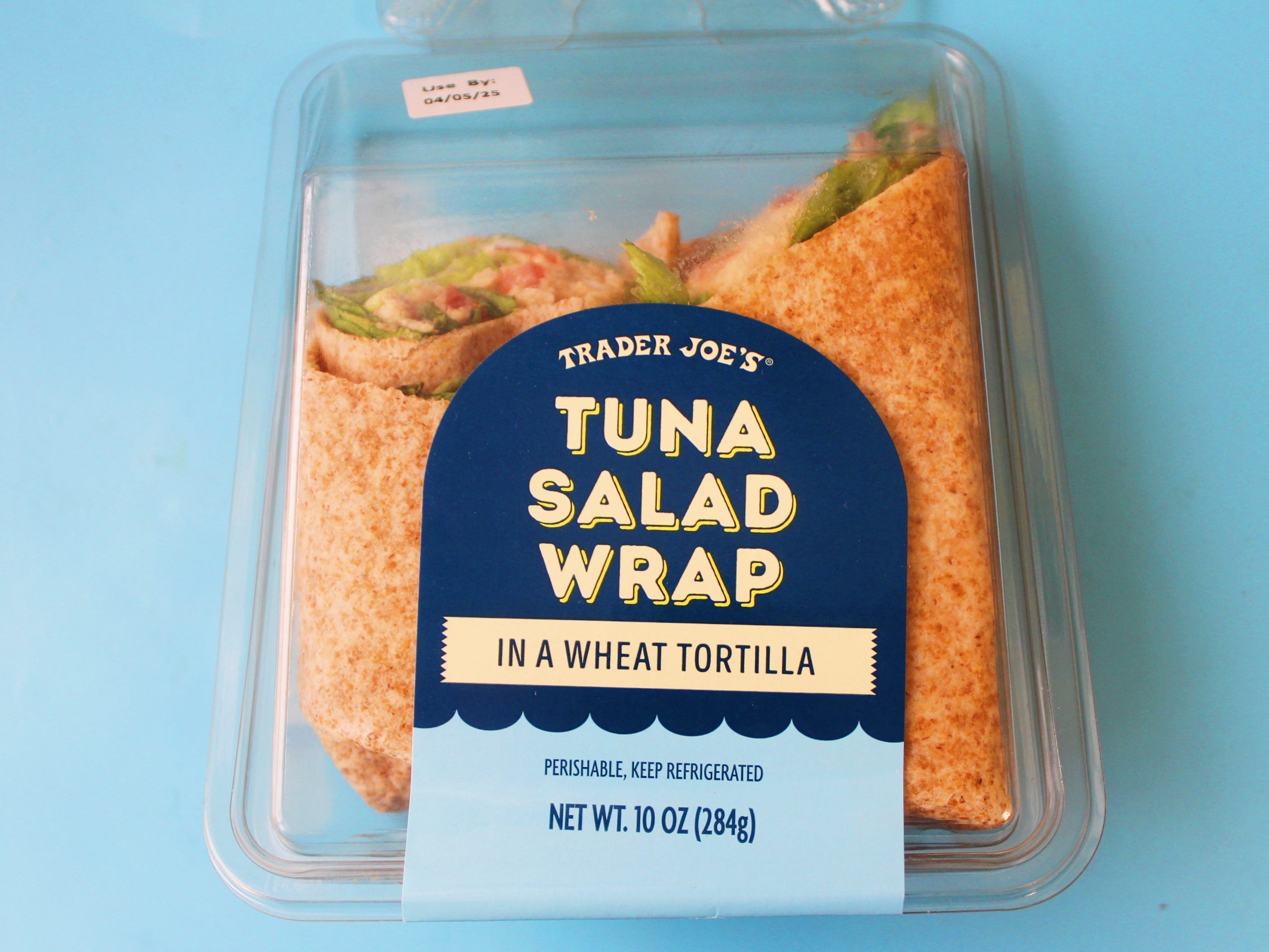 trader joe's tuna salad wrap