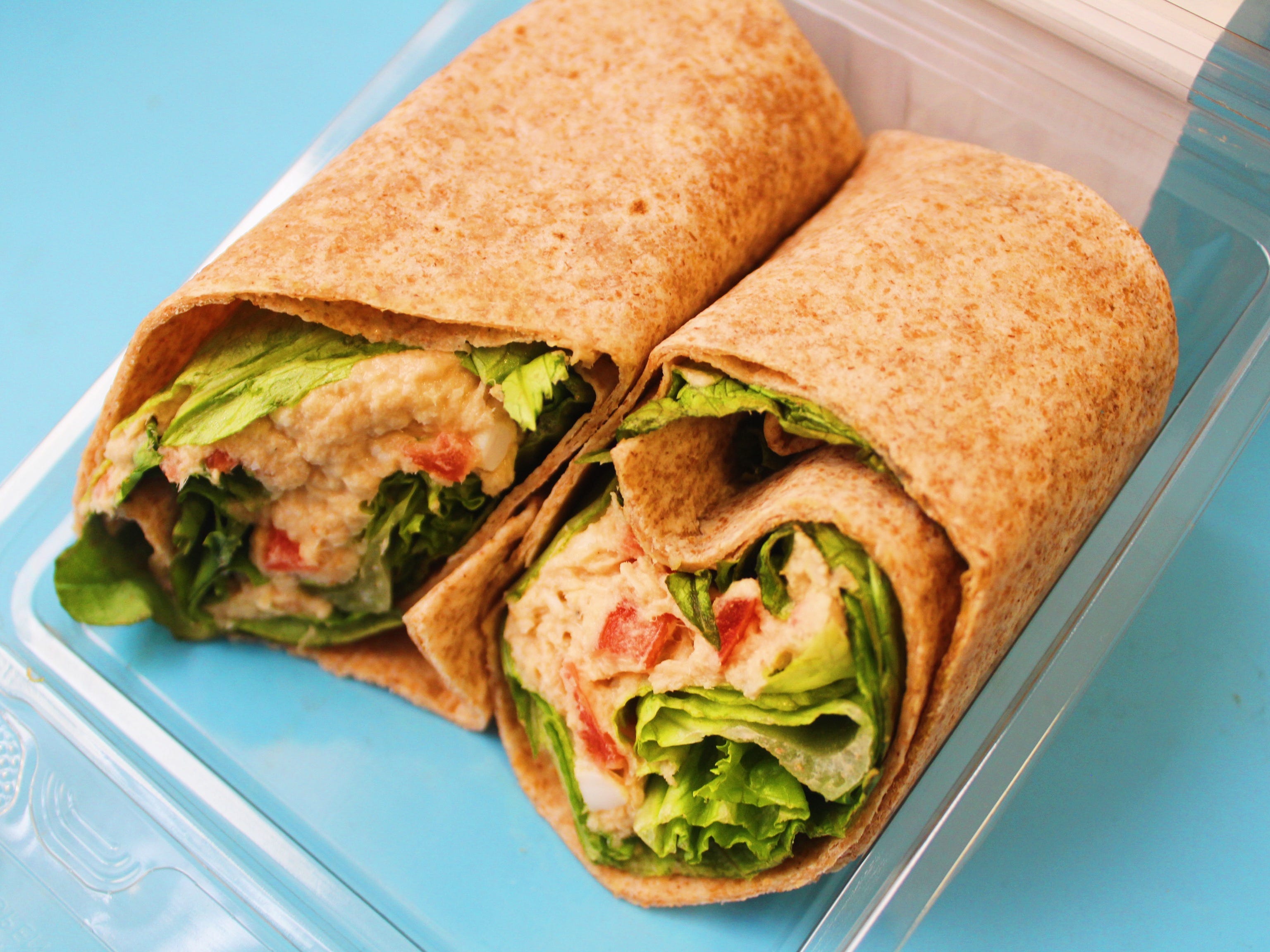 trader joe's tuna salad wrap
