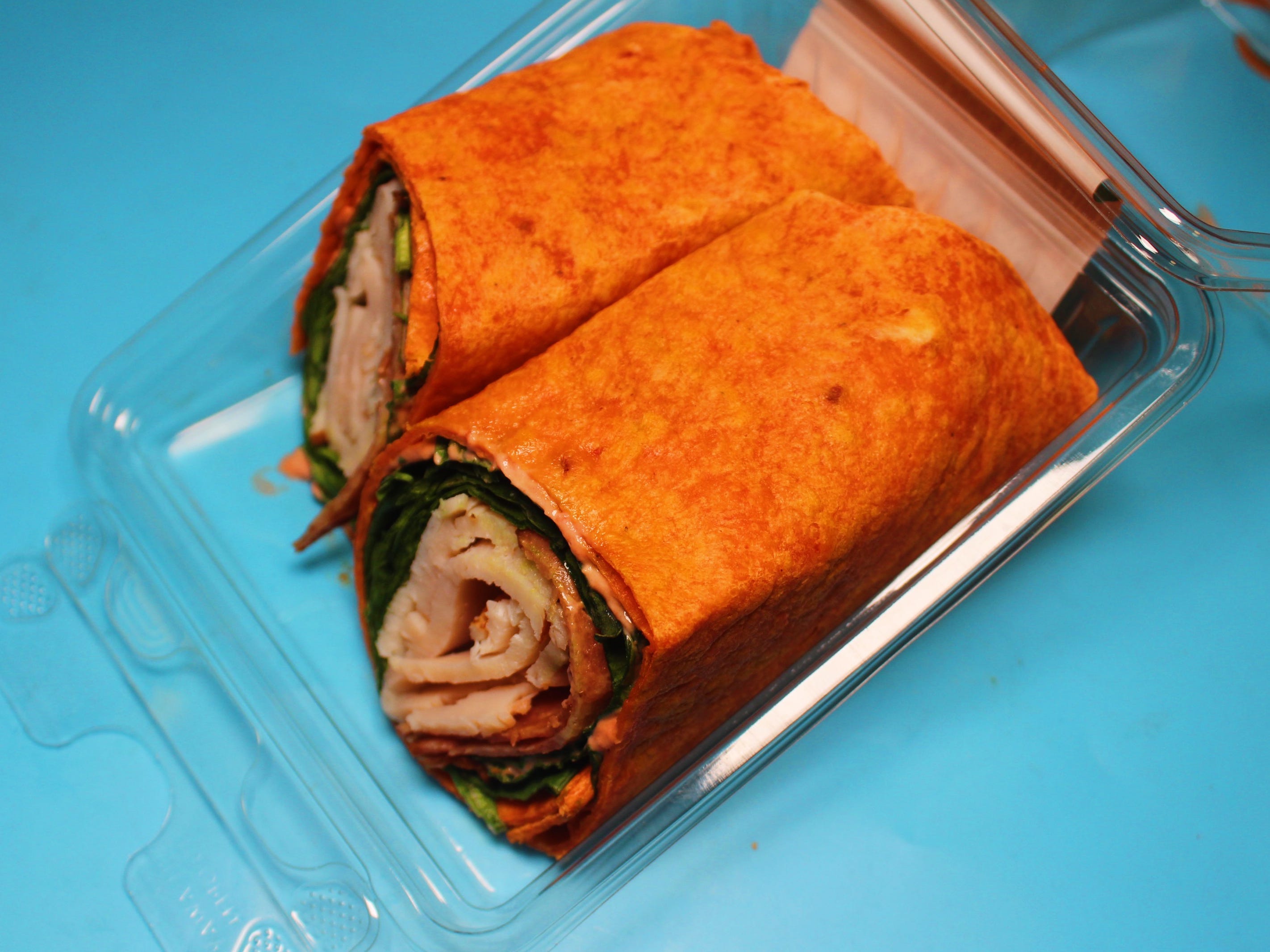 trader joe's turkey club wrap