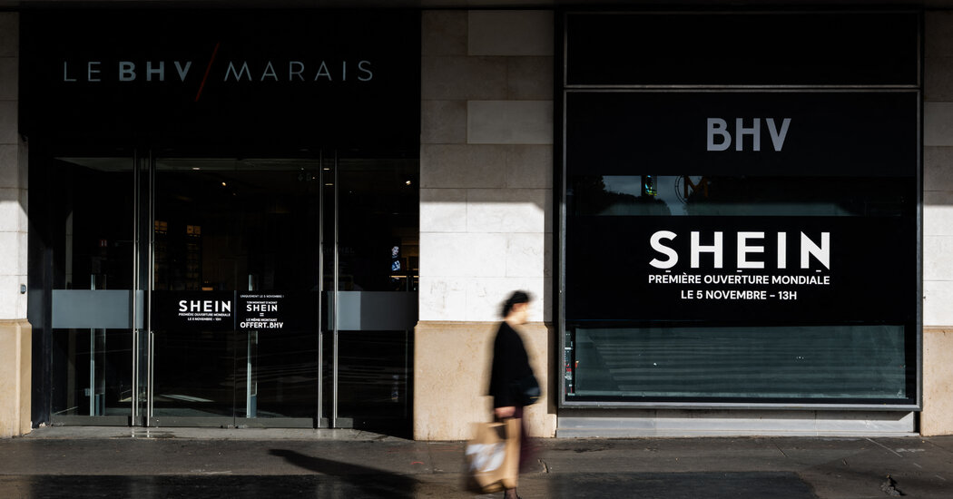 France Threatens to Ban Shein Over Sale of ‘Childlike’ Sex Dolls