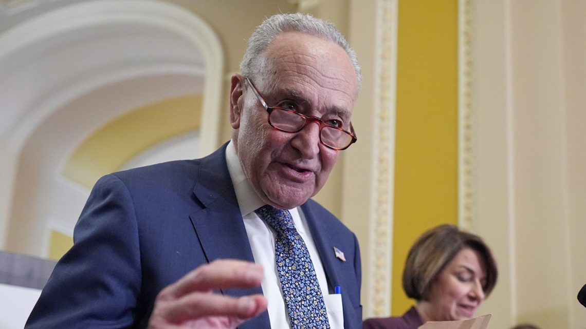 Chuck Schumer suggests filing FCC complaint for Trump’s ‘unhinged’ ’60 Minutes’ interview