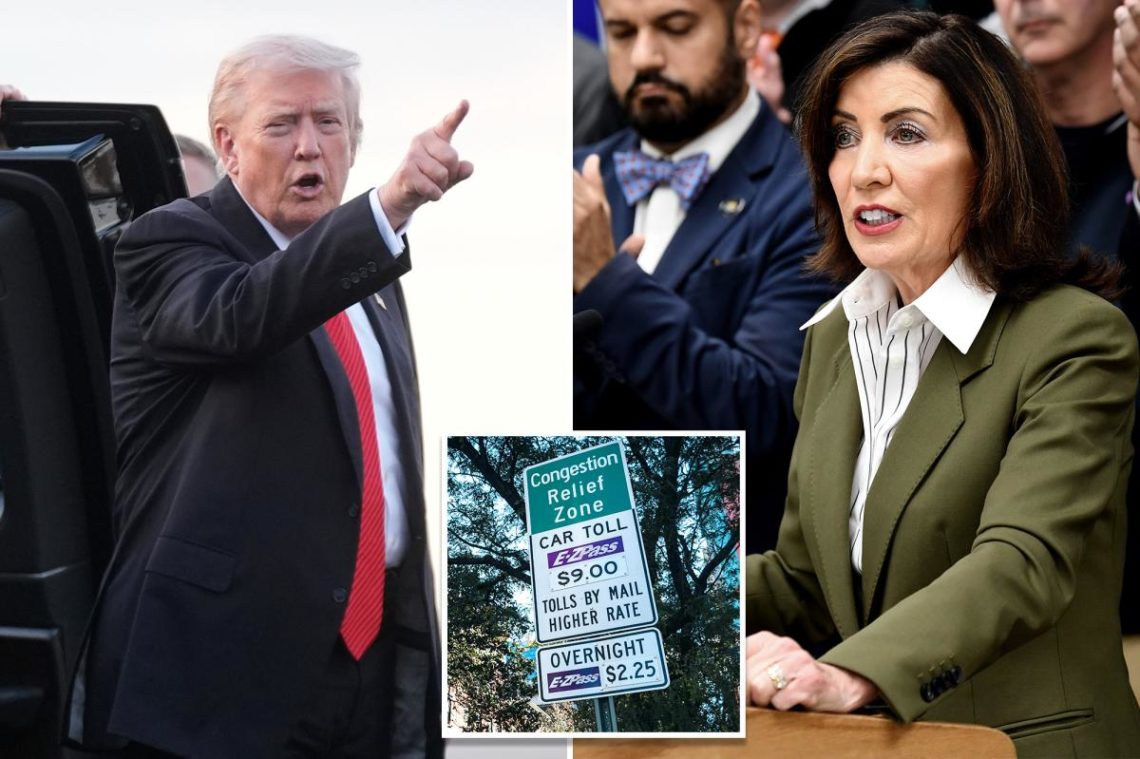 Trump threatens to ‘terminate’ NYC congestion pricing in brutal takedown of Hochul: ‘The entire State is going to hell’
