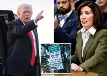 Trump threatens to ‘terminate’ NYC congestion pricing in brutal takedown of Hochul: ‘The entire State is going to hell’