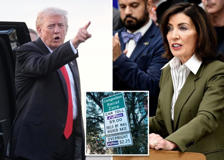 Trump threatens to ‘terminate’ NYC congestion pricing in brutal takedown of Hochul: ‘The entire State is going to hell’