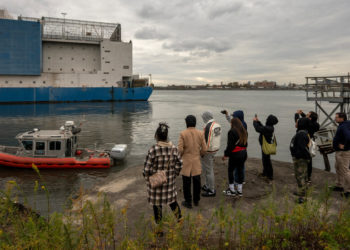 ‘The Boat,’ Despised Floating Jail Near Rikers, Heads for the Scrap Heap