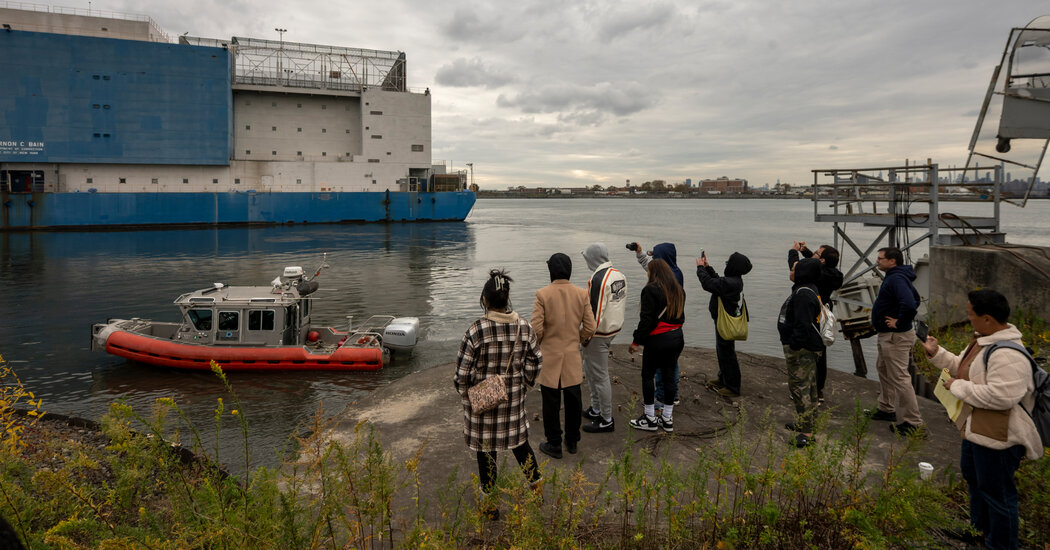 ‘The Boat,’ Despised Floating Jail Near Rikers, Heads for the Scrap Heap