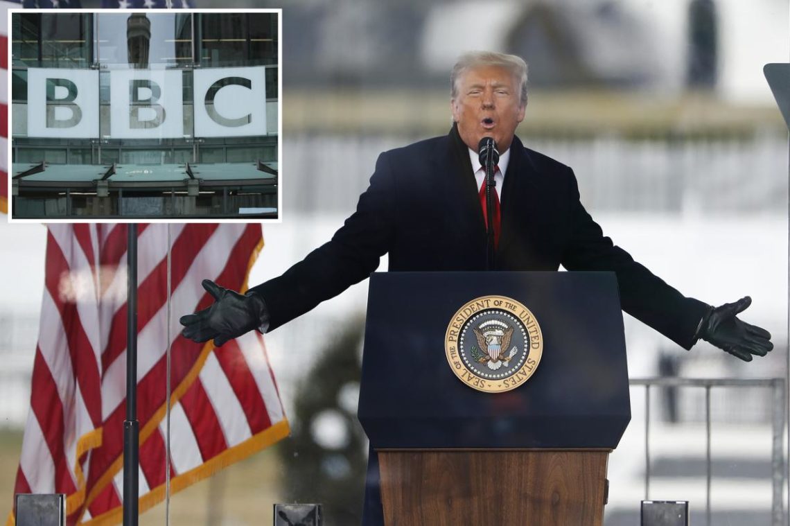 BBC ‘materially misled viewers’ by deceptively editing Trump Jan. 6 speech for documentary: whistleblower