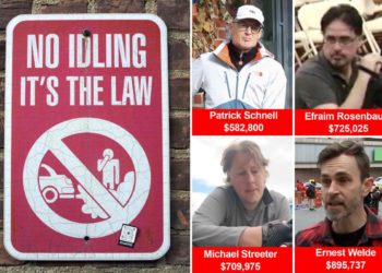 NYC ‘bounty hunters’ who make hundreds of thousands of dollars reporting idling trucks are lawyers, doctors and residents of leafy city streets