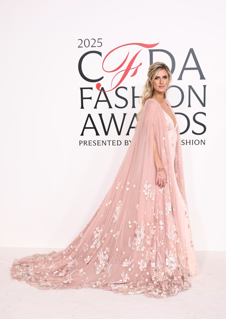 Nicky Hilton Rothschild attends the 2025 CFDA Fashion Awards