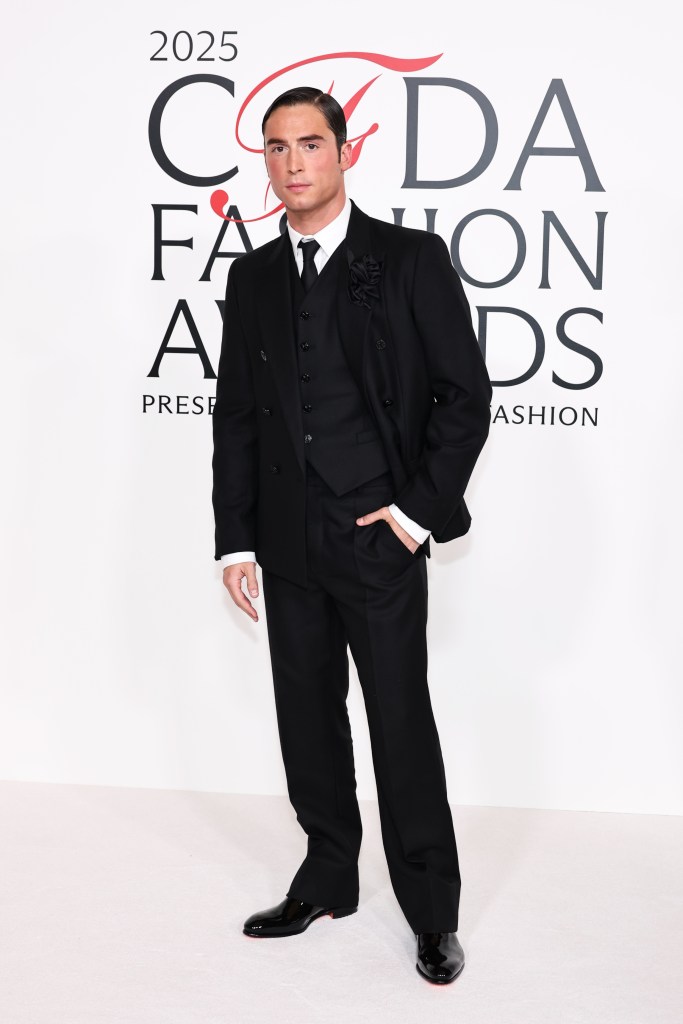 Benito Skinner attends the 2025 CFDA Fashion Awards