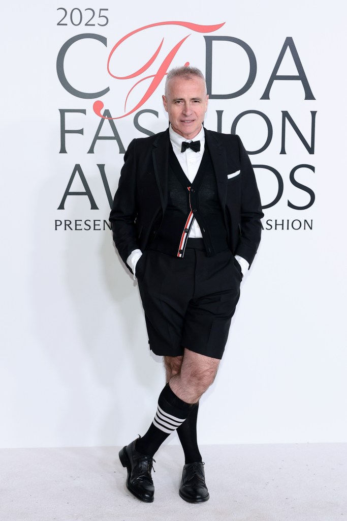 Thom Browne attends the 2025 CFDA Fashion Awards