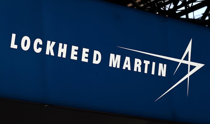 logo from US defence manufacturer Lockheed Martin