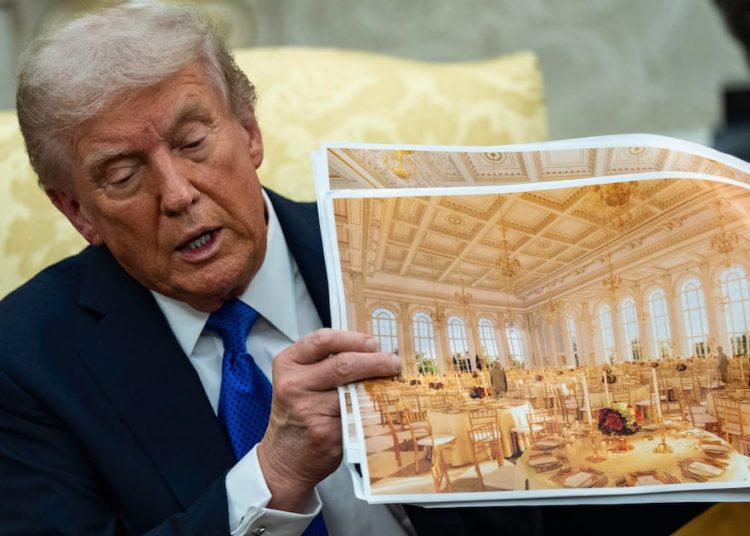 Most of Trump’s Tacky Ballroom Donors Have Big Government Contracts