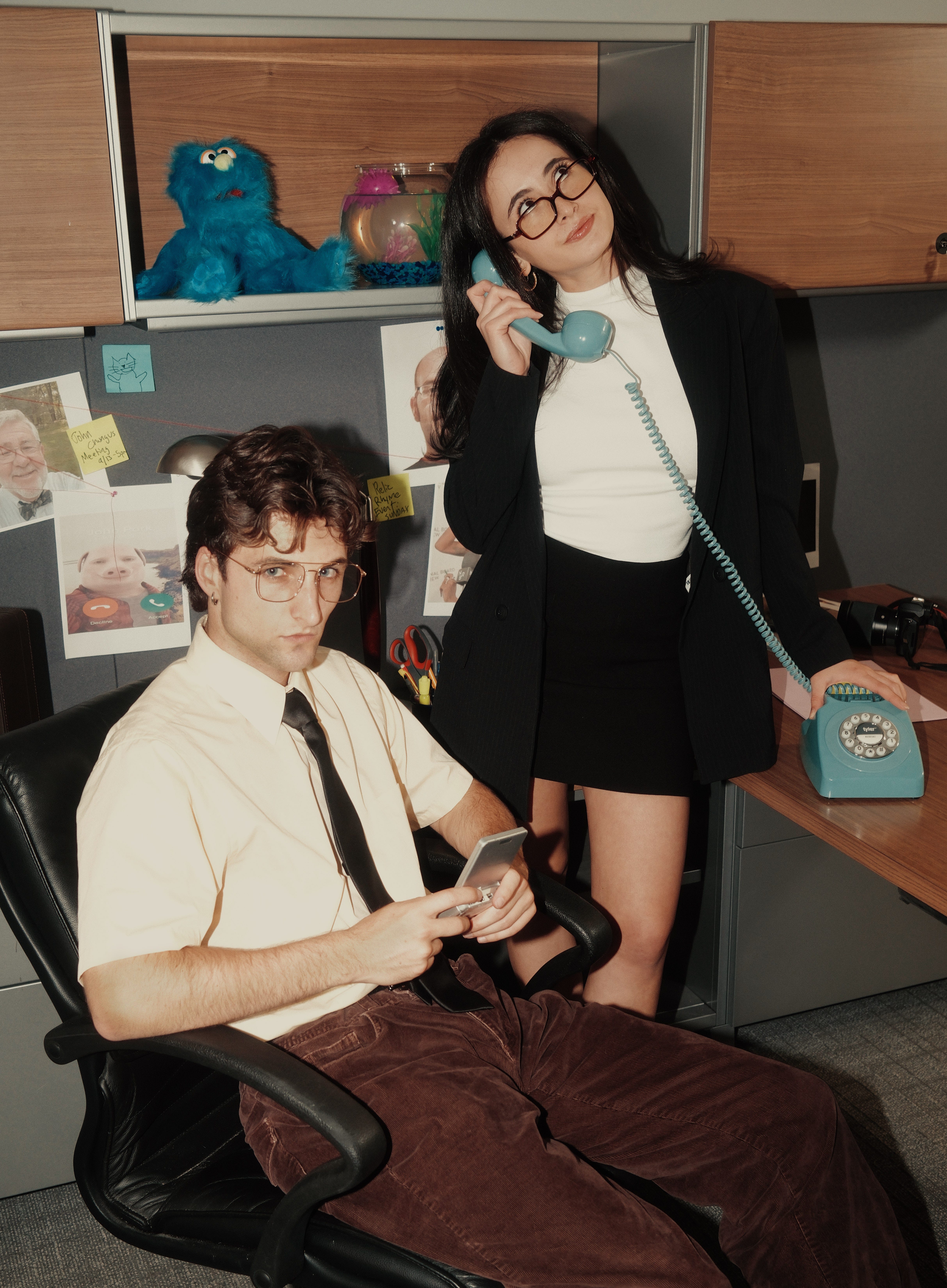 Anthony Potero and Talia Schulhof