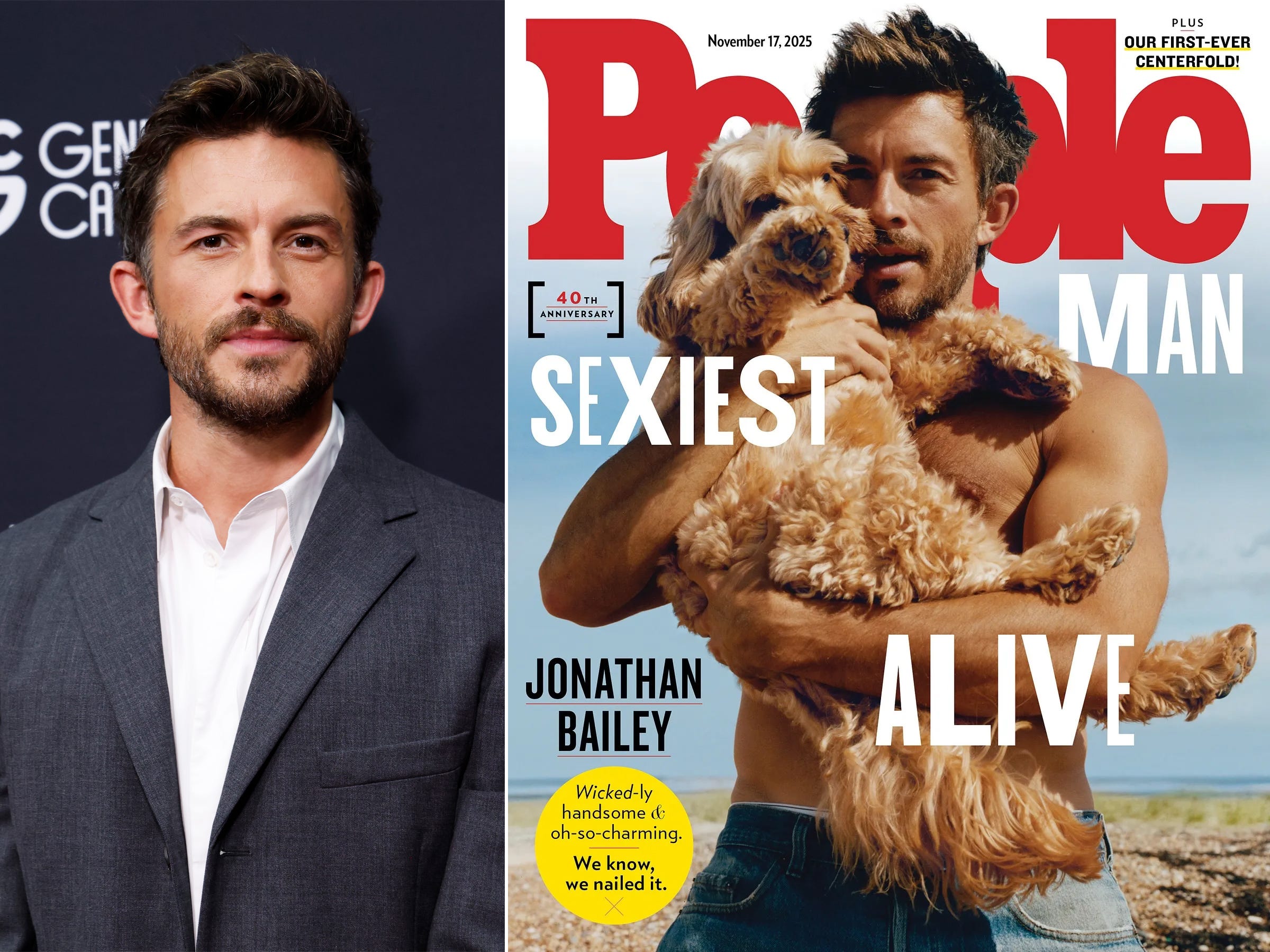 Jonathan Bailey is People's Sexiest Man Alive for 2025.