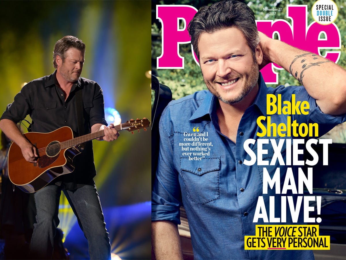 blake shelton people sexiest man