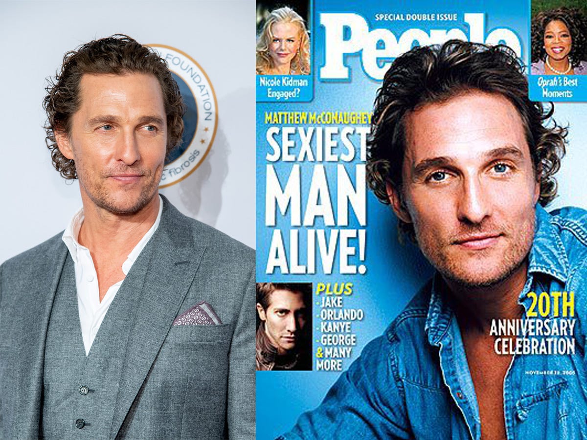 Matthew McConaughey people sexiest man